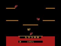 une photo d'Ã©cran de Joust sur Atari 2600